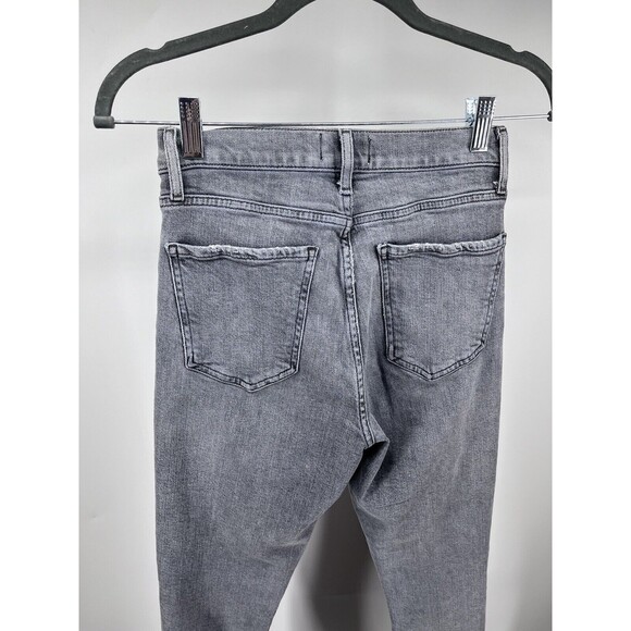 AGOLDE Jeans Women's Size 24 Gray Nico High Rise Slim Button Fly - Picture 8 of 11